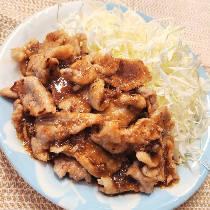 【おかず】豚肉の辛口生姜焼き